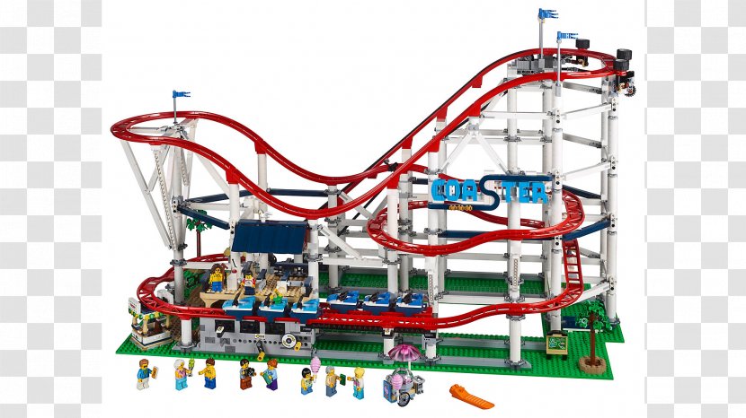 LEGO 10261 Creator Roller Coaster The Big Apple & Arcade Lift Hill - Lego Minifigure - Taobao Concession Roll Transparent PNG
