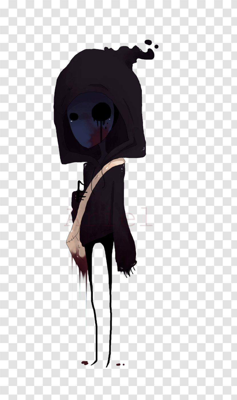 Наш город Cartoon Silhouette Sound - Child - Eyeless Jack Transparent PNG