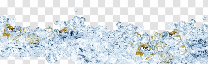 Ice Cube - Frozen Water Drops Creative Three-dimensional Effect Free Transparent PNG