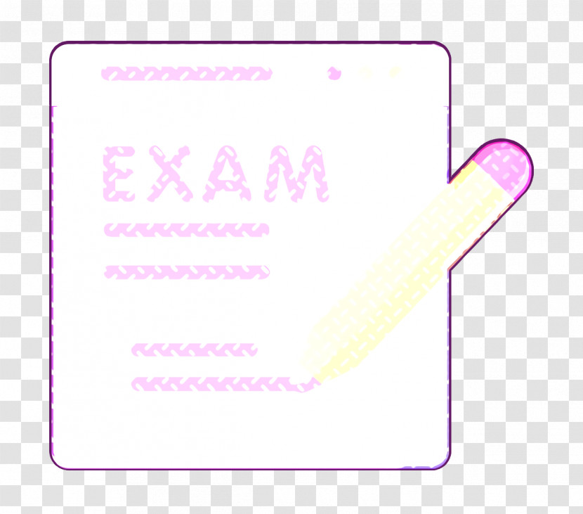 Exam Icon Online Learning Icon Transparent PNG