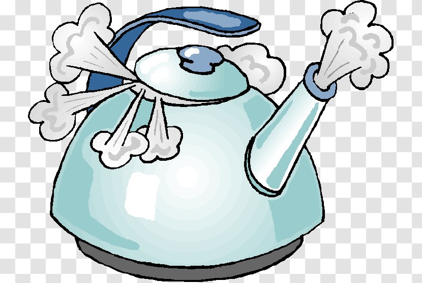 Kettle Teapot Steam Boiling - Home Appliance Transparent PNG