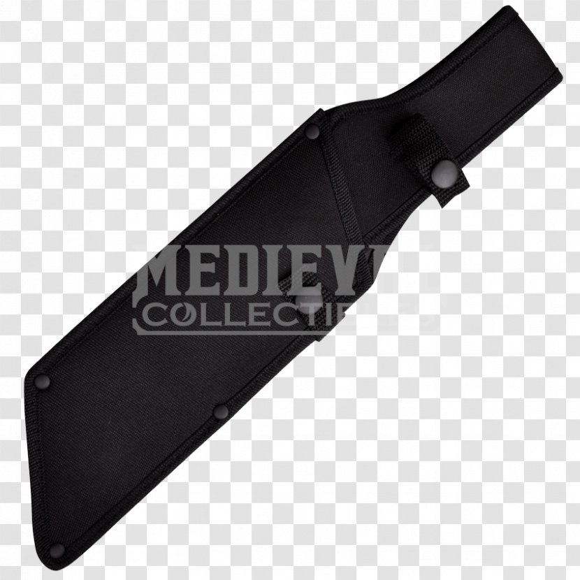 Machete Bowie Knife Hunting & Survival Knives Serrated Blade - Watercolor Transparent PNG