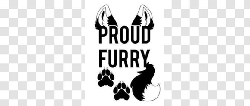 Furry Fandom YouTube Fursuit T-shirt - Black And White - Youtube Transparent PNG