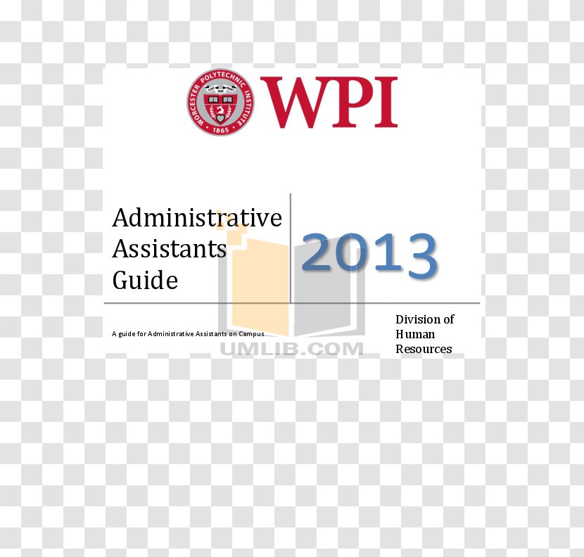 Worcester Polytechnic Institute Logo Brand Product Design Organization - Area - Administrative Assistant Transparent PNG