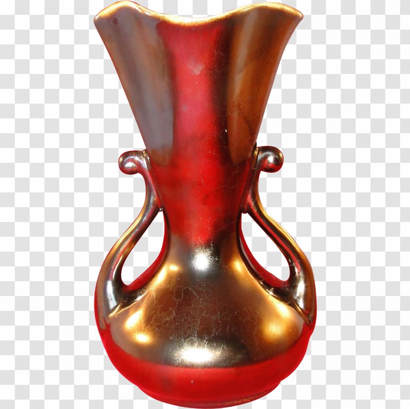 Vase Artifact 01504 - Brass Transparent PNG