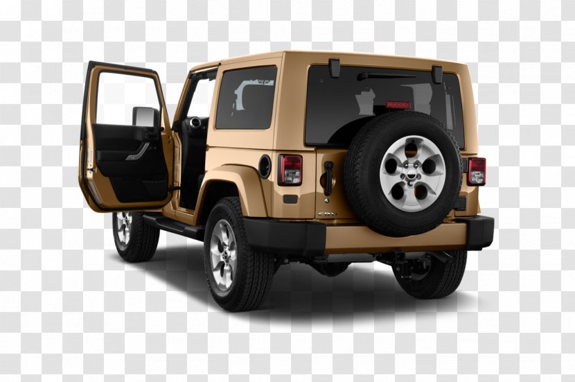 Jeep Wrangler Unlimited Sahara Car JK (JK) - Tire Transparent PNG