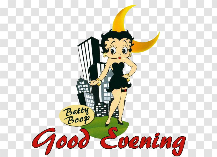 Betty Boop Bimbo Cartoon Film DVD - Logo - Good Evening Clipart Transparent PNG