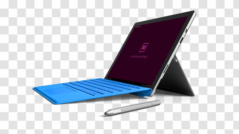 Adobe XD Surface Pro 4 Windows 10 Microsoft Systems - Netbook - Reader Transparent PNG