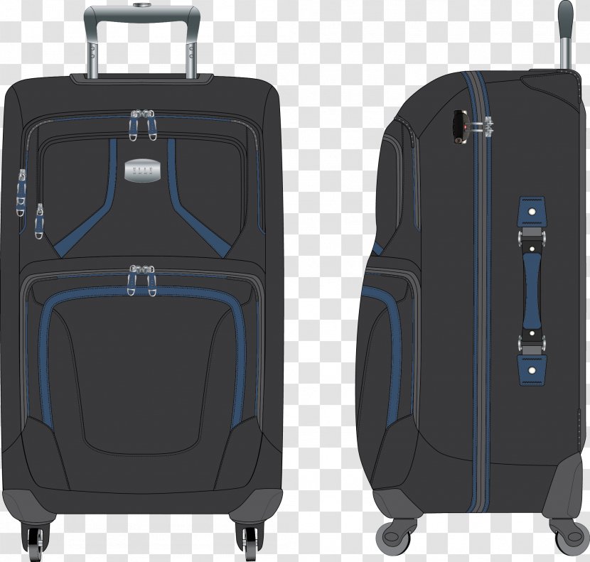 Air Travel Baggage Hand Luggage - Brand Transparent PNG