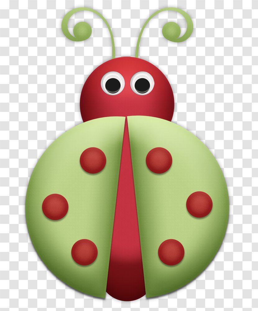 Christmas Ornament Fruit Clip Art - Lady Bird Transparent PNG