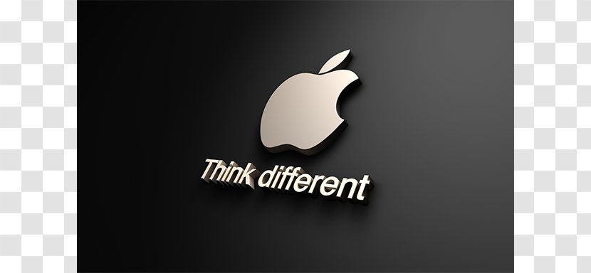 Logo Desktop Wallpaper Brand - Apple Think Different Transparent PNG