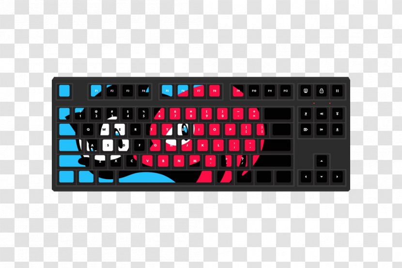 Computer Keyboard Keycap Electronics Electronic Musical Instruments - Display Device - Wasd Transparent PNG