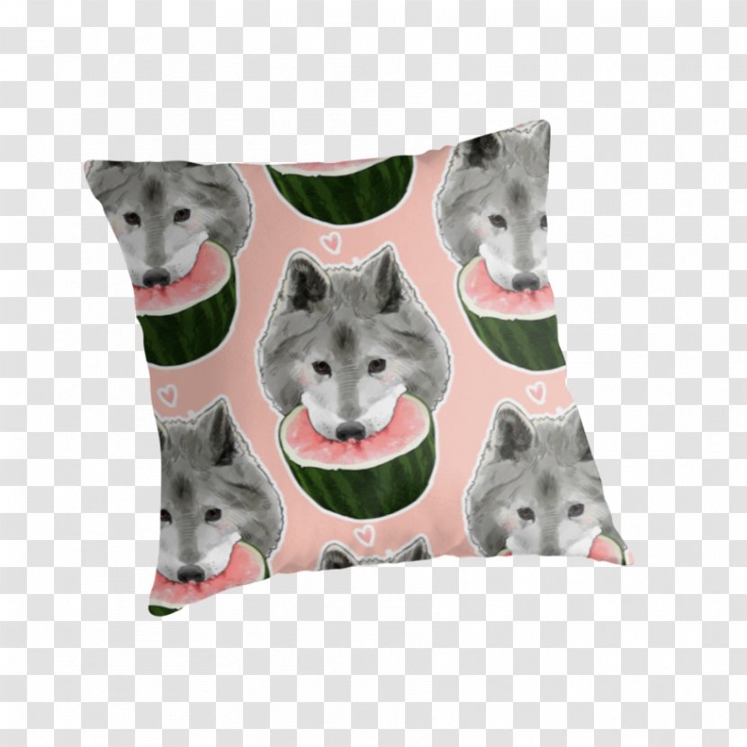 Dog Breed Siberian Husky Throw Pillows Cushion - Melon Pieces Transparent PNG