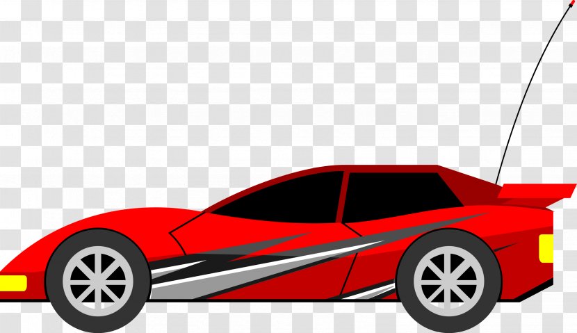 Cartoon Fiat Palio Auto Racing - Model Car - There's A Painted Transparent PNG