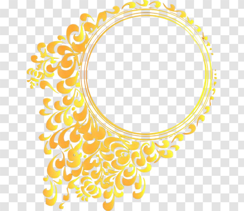 Yellow Clip Art Circle - Cartoon Transparent PNG