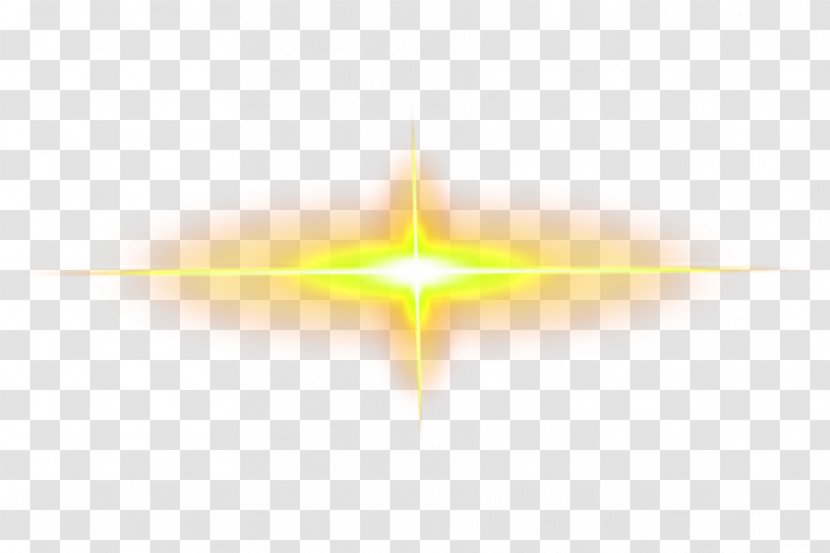 Yellow Light - Triangle - Effect Element Transparent PNG