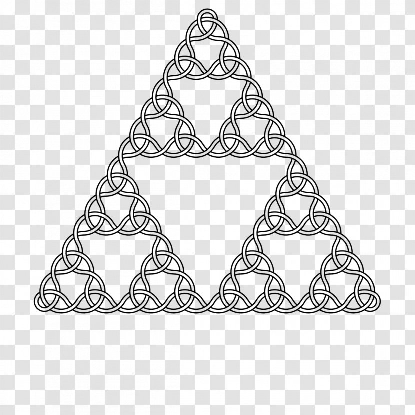 Sierpinski Triangle Fractal Iteration Carpet - Mathematics Transparent PNG