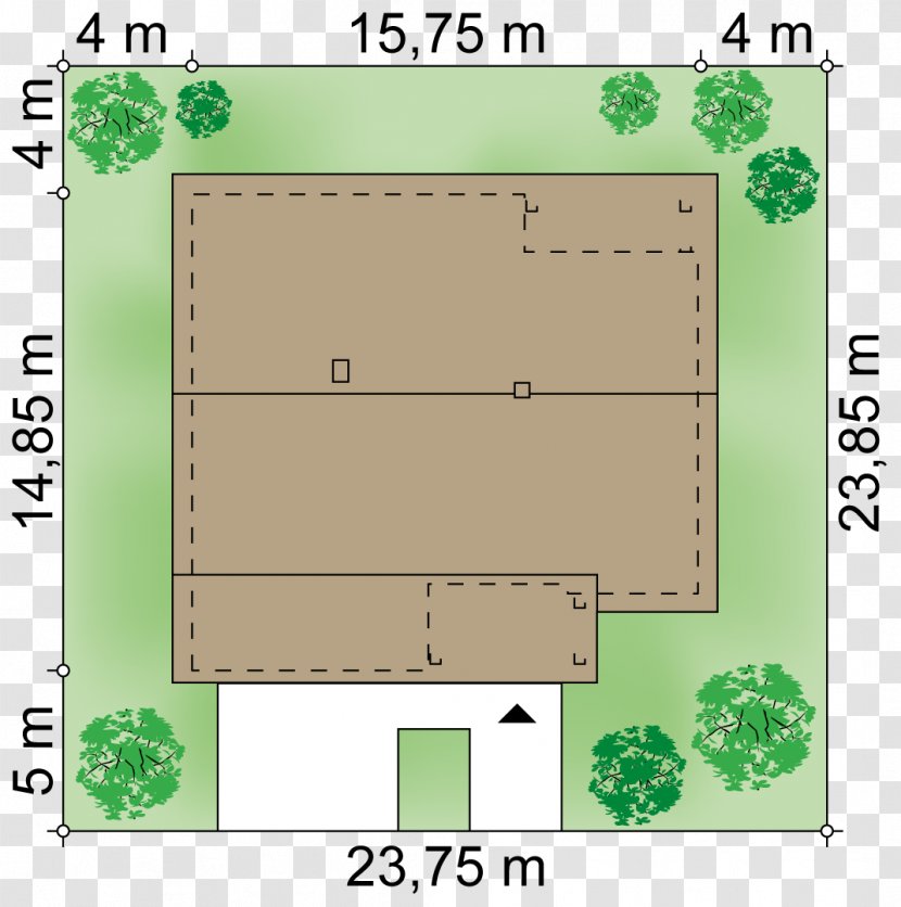 Building House Project Roof Floor Plan Transparent PNG