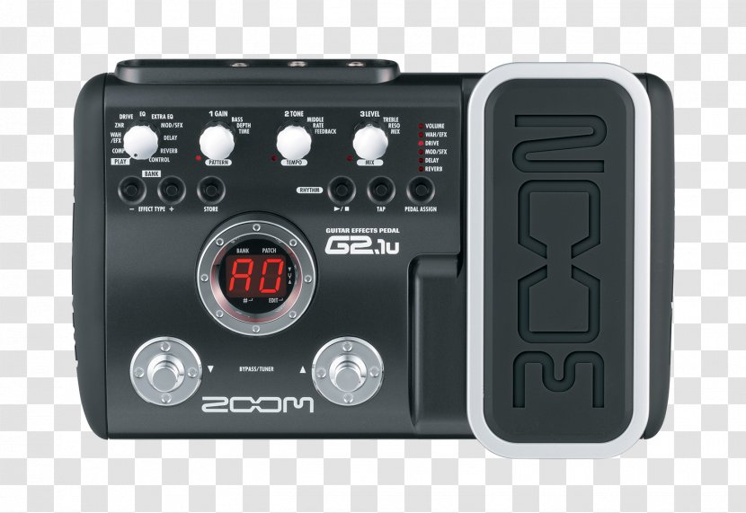 Zoom Corporation Effects Processors & Pedals Bass Guitar Electric - Heart Transparent PNG