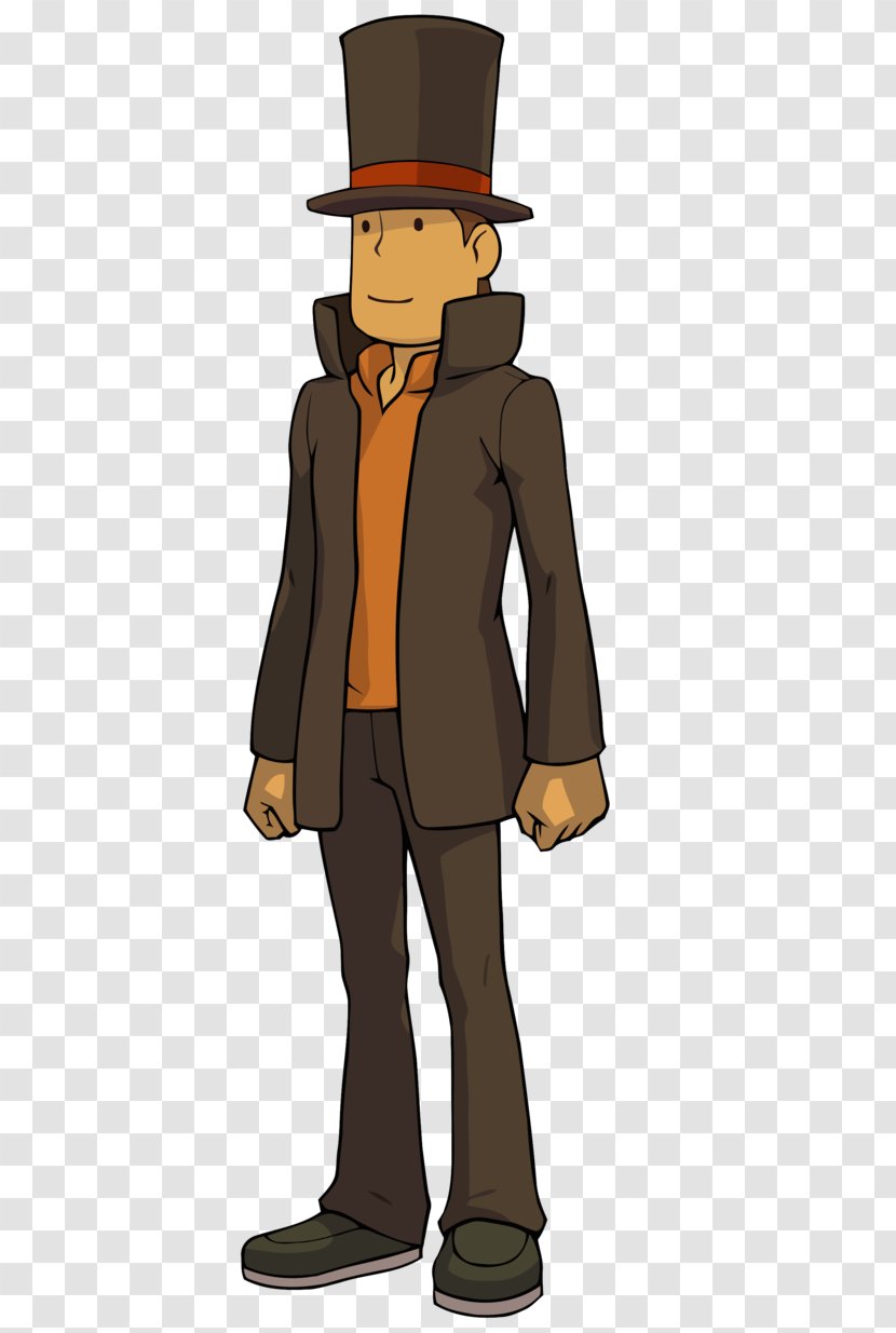 Professor Layton Vs. Phoenix Wright: Ace Attorney And The Curious Village Hershel Apollo Justice: Miracle Mask - Vector Transparent PNG