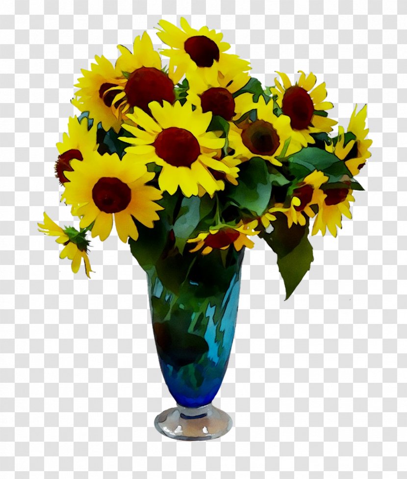 Floral Design Cut Flowers Flower Bouquet Common Sunflower - Food Gift Baskets - Birthday Transparent PNG