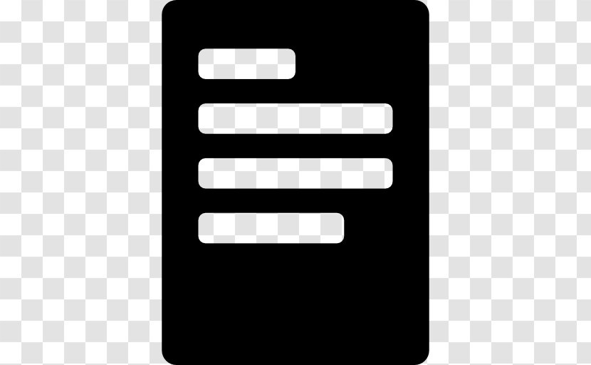 Rectangle Mobile Phone Accessories Symbol Transparent PNG