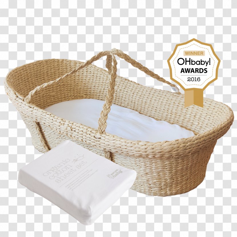 Bassinet Basketweave Wool Cots - Mattress - Bed Transparent PNG