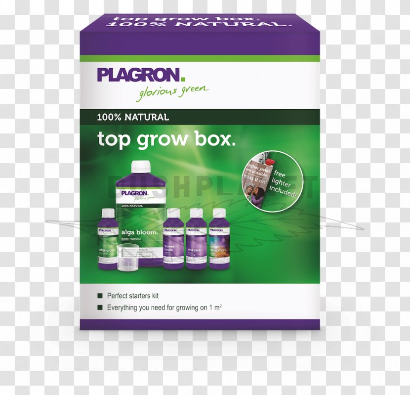 Fertilizer Kit Plagron Top Grow Box Start Natural Terra - Hydroponics - Plans Transparent PNG