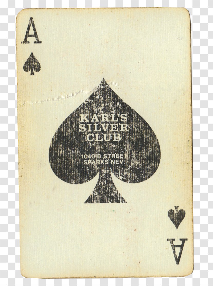 Ace Of Spades Bicycle Playing Cards - Flower - Suit Transparent PNG