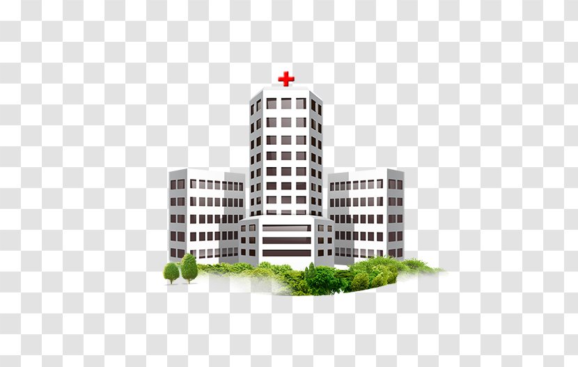 Hospital Building - Pattern - City Transparent PNG
