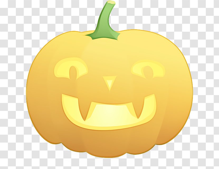 Pumpkin - Smile - Fruit Jackolantern Transparent PNG