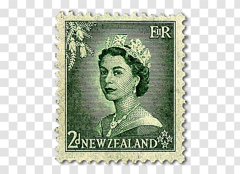 Postage Stamps Pietro Annigoni's Portraits Of Queen Elizabeth II Mail New Zealand - Stock Photography - Stamp Transparent PNG