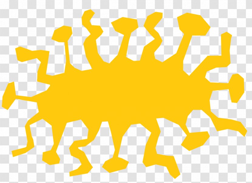 Clip Art Openclipart Free Content - Yellow - Splat Insignia Transparent PNG