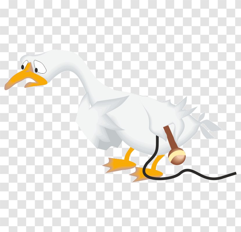 Duck Goose Clip Art Bird Image - Flightless Transparent PNG