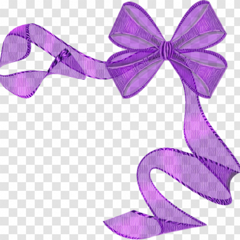 Violet Purple Ribbon Pink Lilac Transparent PNG