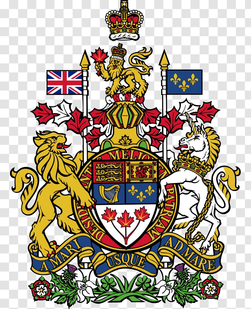 Arms Of Canada Royal Coat The United Kingdom National Symbols Transparent PNG