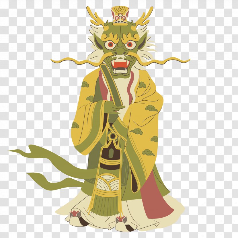 Ao Guang East Sea Dragon King Costume Design - Com Transparent PNG