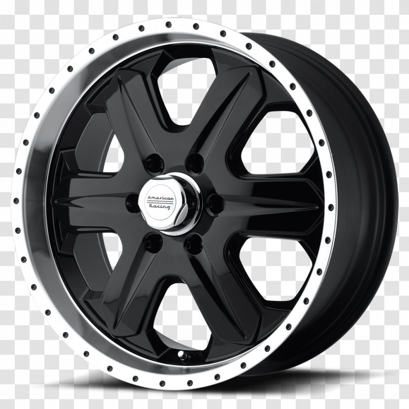 Alloy Wheel Tire American Racing Car Rim - Automotive Design Transparent PNG
