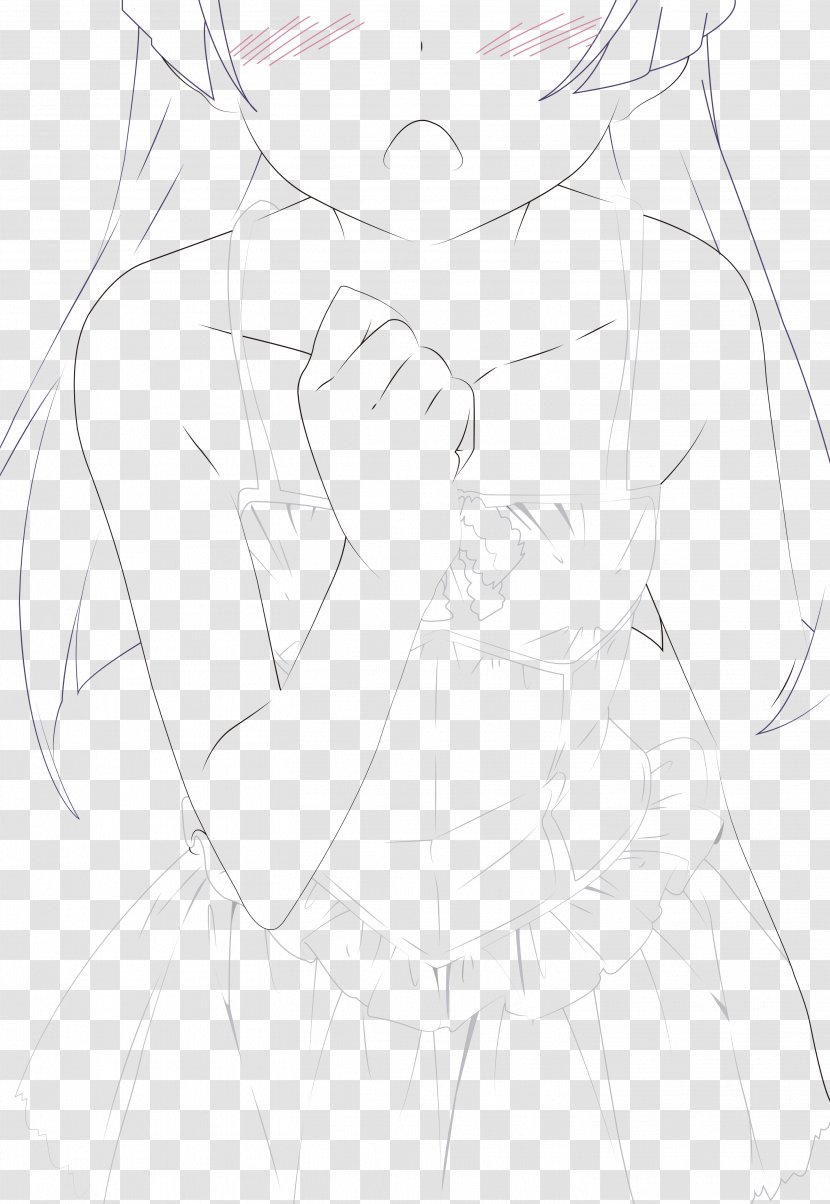 Drawing Line Art Monochrome Sketch - Flower - Oreimo Transparent PNG