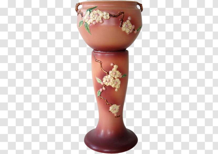 Roseville Pottery Vase Ceramic Jardiniere - Artifact Transparent PNG