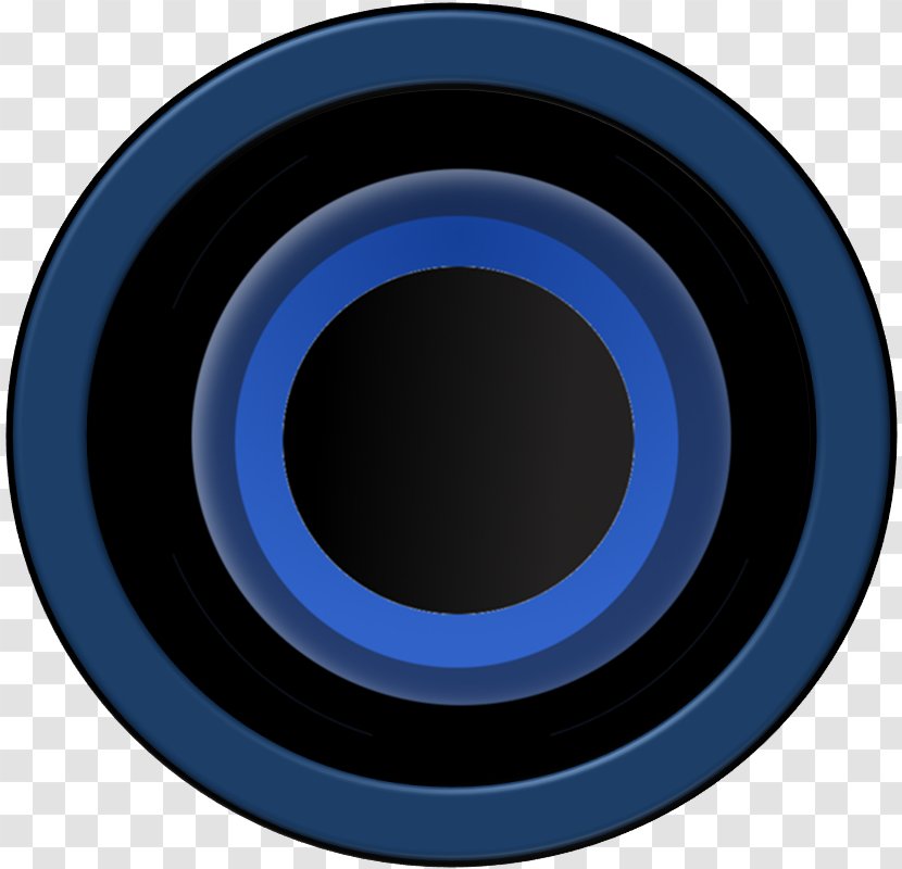 Cobalt Blue Circle Font - Microsoft Azure - Black Hole Transparent PNG