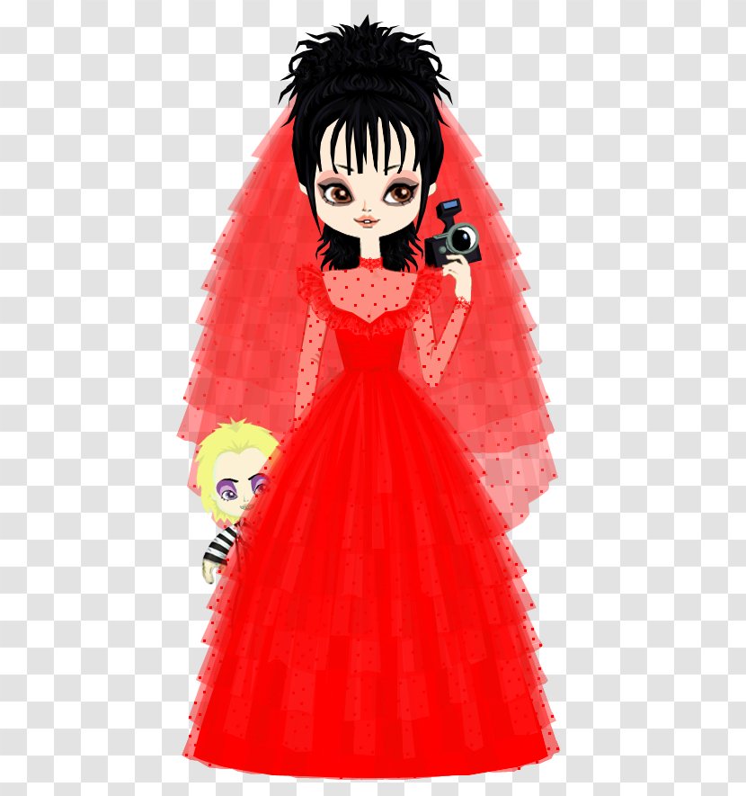 Lydia Deetz Costume Beetlejuice Wedding Dress - Frame - Dresses To Wear A October Transparent PNG