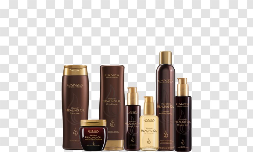 L’ANZA Keratin Healing Oil Hair Treatment Hollywood Style Care - Conditioner Transparent PNG