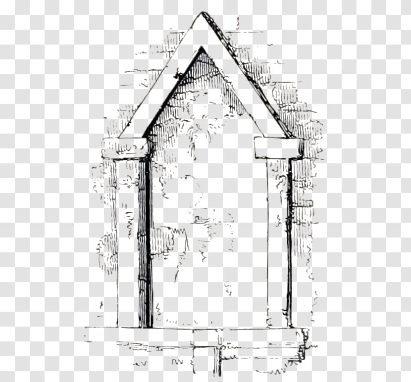 Architecture Line Art Drawing The Archaeological Journal - Shed - Archaeologist Transparent PNG