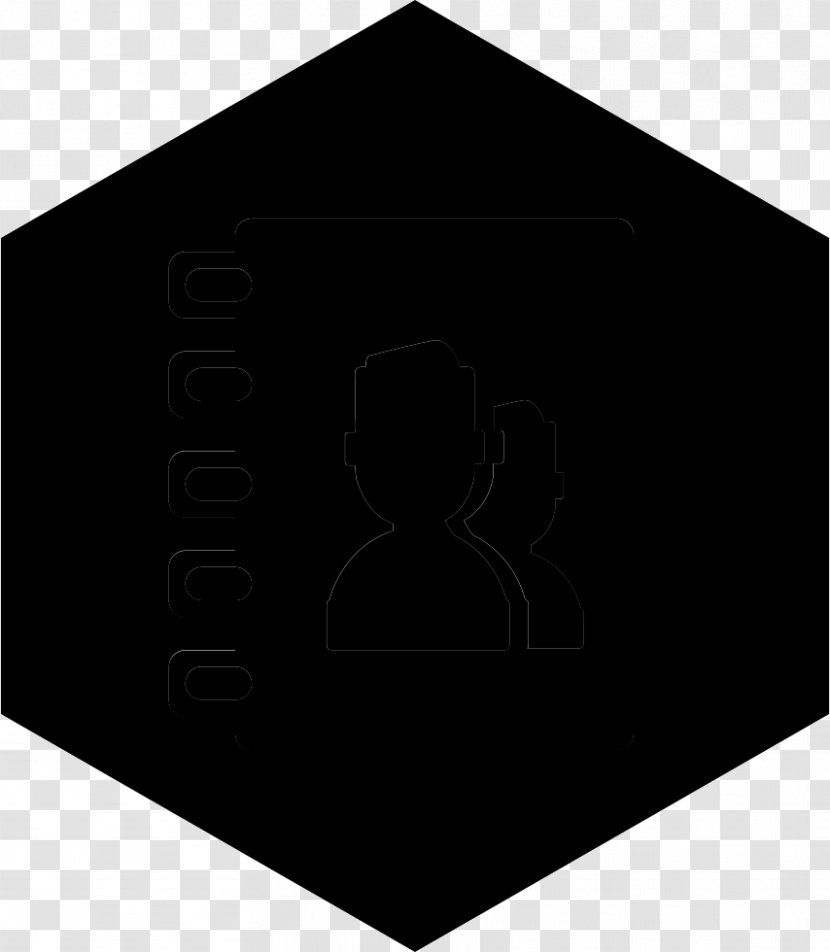 Rectangle Circle - Black And White - Angle Transparent PNG