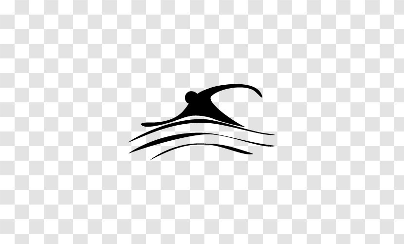 Logo Brand Desktop Wallpaper White - Black - Swimming Competiton Transparent PNG