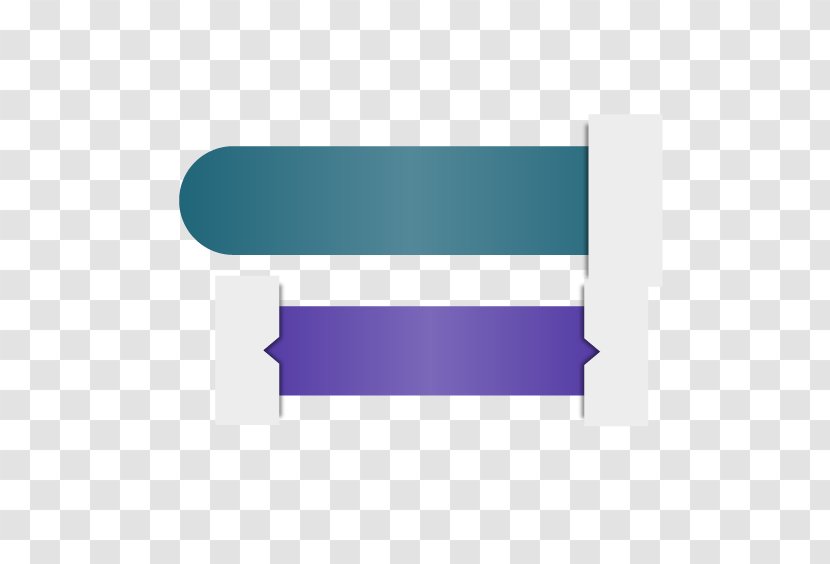 Origami Bxe0ner - Blue - Banners Tag Transparent PNG