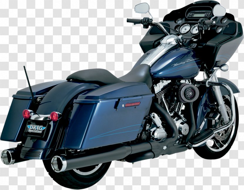 Exhaust System Muffler Harley-Davidson Vance & Hines Motorcycle - Harleydavidson Vrsc Transparent PNG