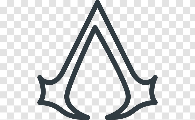Assassins Creed Line - Triangle Symbol Transparent PNG