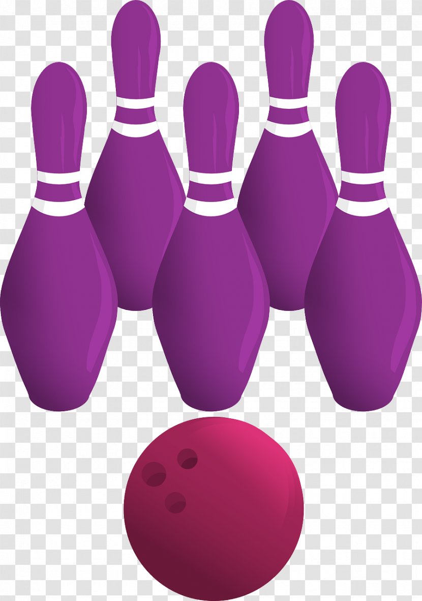 Bowling Pin Ten-pin Ball Clip Art - Strike Transparent PNG